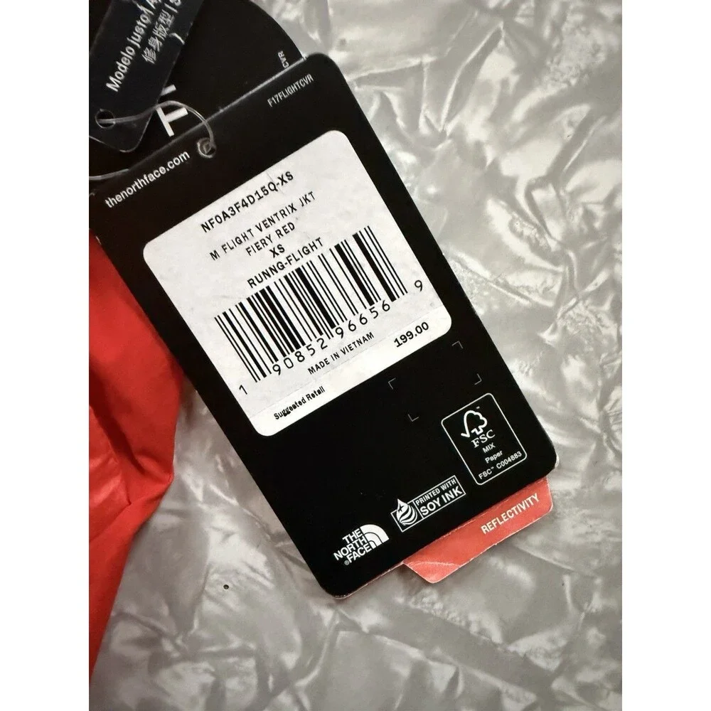 The North Face Men’s XS Red M Flight Ventrix Jacket